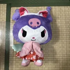 サンリオキャラクター ぬいぐるみ 紫 ピンク クロミ