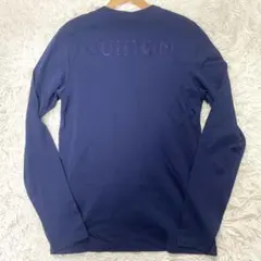 美品✨Louis Vuitton ネイビー 長袖ポケットTシャツ　L 刺繍のサムネイル