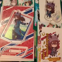 ウマ娘 ビッグアクリルスタンド ステッカー ナカヤマフェスタ DAISO