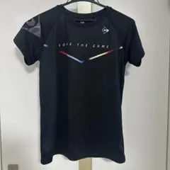 DUNLOP テニスウェア Tシャツ ブラックのサムネイル