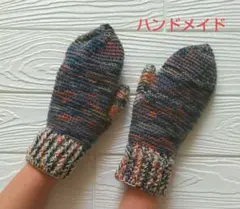 SALE！ハンドメイド♪こま編みのミトン