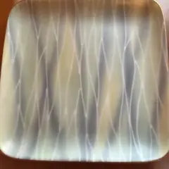 グラデーション陶器皿（正方形）　　 ３枚セット