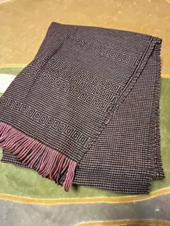 丈450㎝×巾94㎝　ピンク・黒・緑　幾何学模様 生地