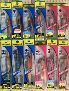 YAMASHITA エギ王 LIVE SEARCH 12本セットのサムネイル
