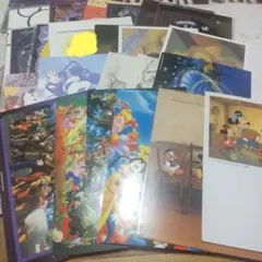 ディズニーキャラクター ポストカードセット