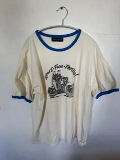 リンガーtシャツ l