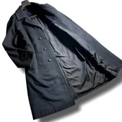 ★カシミヤ100％★ BURBERRY ステンカラーコート 日本製 グレー L