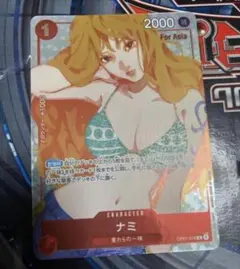 ナミ　ガールズエディション　プロモ　パラレル　ワンピースカード　OP01