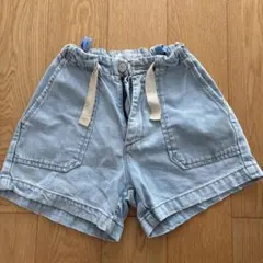 ZARAザラキッズ　デニムショートパンツ140