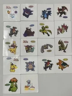 【ポケモン】ポケモンパンシール 18枚セット+おまけ
