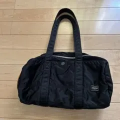 A358【美品】ポーター／タンカー　ミニボストンバッグ　ダッフル　ナイロン　黒 A358【美品】ポーター／タンカー ミニボストンバッグ ダッフル