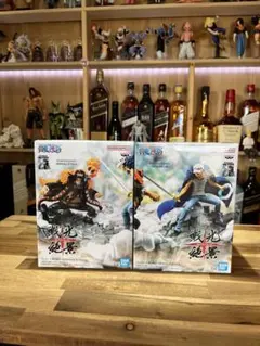 ワンピース 戦光絶景 フィギュア トラファルガ・ロー マーシャル・D・ティーチ