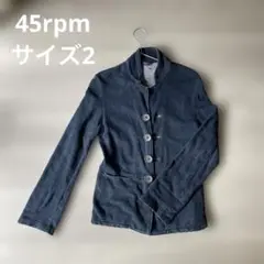 45rpm インディゴコットンジャケット