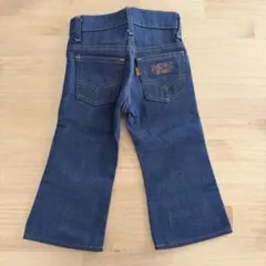 断*ン様 70s デッドストック リジットベルボトム フラッシャー付き 