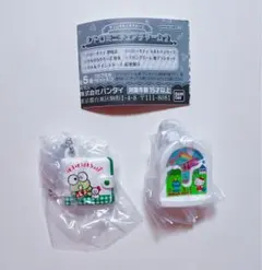 【新品未開封】サンリオキャラクターズ レトロミニチュアチャーム 2点