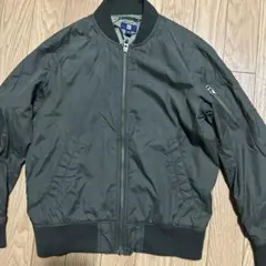 UNIQLO 中綿ジャケット 140 ダークグリーン