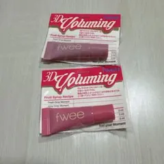 fwee　3Dボリューミングティントミニチューブ　バニラデュー　ウィデューアウト