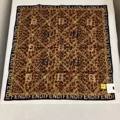 新品 フェンディ　FENDI ハンカチ　大判ハンカチ　大判ハンカチーフ　ひざ掛け