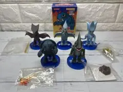 KONAMI FIGUMATE 大怪獣ガメラフィギュア5体セット 美品 送料無料のサムネイル