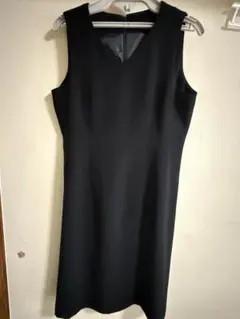 15号　美品　礼服　ブラックフォーマル　ノースリーブ　ワンピース　3L