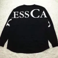 美品◎DRESS CAMP ドレスキャンプ 長袖Tシャツ 黒 バックプリントのサムネイル