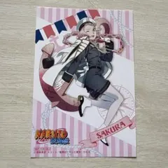 NARUTO疾風伝　マリンルック　特典ポストカード　サクラ