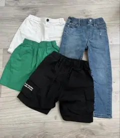 キッズ ハーフパンツ ボトムス セット 110