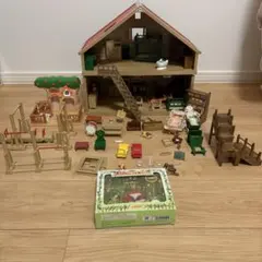 レア⭐︎シルバニアファミリー　森の大きなお家　赤い屋根　おまけ付き