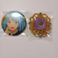 紫之創 缶バッジ リングライト カード2枚