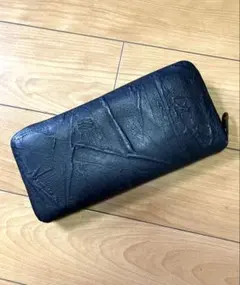 蓮様専用】yuhaku 長財布 グラデーション ペイント レザー - メルカリ