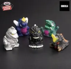 ゴジラミニソフビクロニクル 5種セット