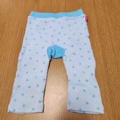 MIKI HOUSE HOT BISCUITS 水色 星柄 コアラ刺繍 70