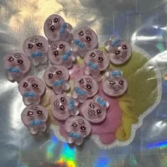 ネイルパーツ ネイパ おぱんちゅうさぎ 15個セット