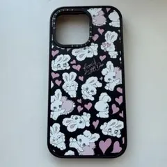 ウサギとハートのiPhoneケース