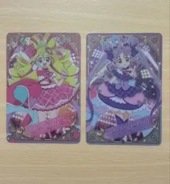 プリキュア キラキラカード キュアアイドル キュアキュンキュン 2枚セット