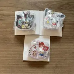 サンリオ パッケージチャーム 食玩 チョコボーロ キティ ポチャッコ ばつ丸