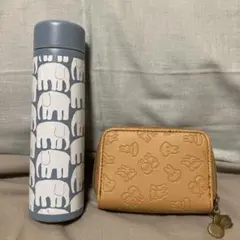 フィンレイソン保冷ステンレスボトル ミッフイーキーチェーン付きじゃばら財布