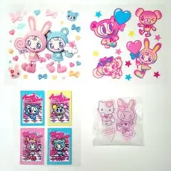メゾピアノ ハーフカプラ ３枚 ヘアピン2個セット　ベリエちゃん