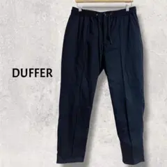 The DUFFUR ダファー　ブラック　テーパードパンツ　ウエストゴム　XLのサムネイル