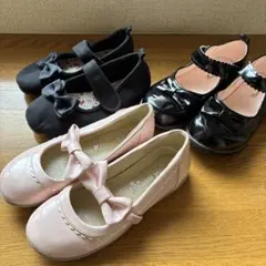 フォーマル靴　女の子用19cm 3点セット