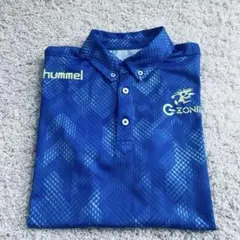 れ*お様 hummel G-ZONEオリジナル限定　ポロシャツ ブルーのサムネイル