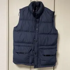 最終値下げ！TOMMY HILFIGER ダウンベスト S ネイビー