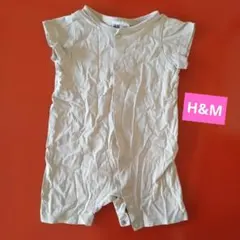 H&M ホワイトロンパース EUR 68