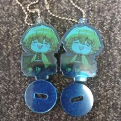 鬼滅の刃　善逸　キーホルダー　アクリルスタンド