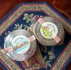 クラシックプー　紅茶缶　空き缶　2個　ディズニー