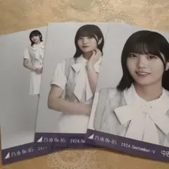 乃木坂46 中西アルノ 2024.September-Ⅴ 36th制服　コンプ