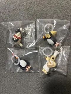 ウォレスとグルミット めじるしアクセサリー ガチャガチャ　4個セット