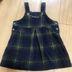 ファミリア　90 ジャンパースカート