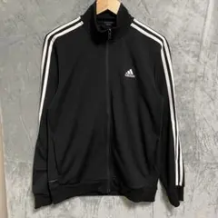 【L651】 adidas トラックジャケット サイズM ブラック