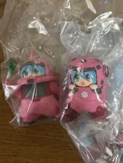 GUNDAM × MIKU フィギュアコレクション　シャアザク　ズゴッグセット